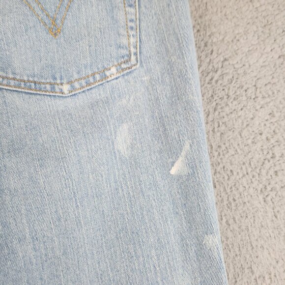 Levi's 518 Superlow Bootcut Jeans Women's 13M Flared Stretch Denim Pants - Picture 15 of 15